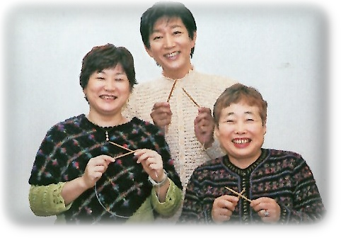 ﾎﾟｽ編み・毛糸だま2012年冬号・「行け行けあみもの探検隊」取材
